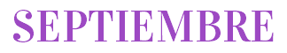 SEPTIEMBRE