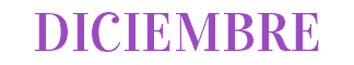 DICIEMBRE